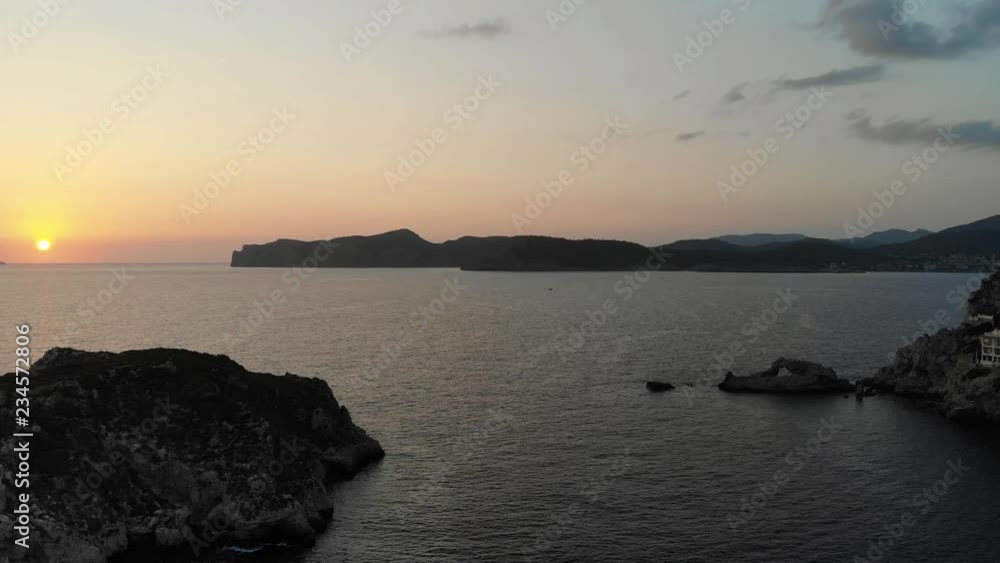 Aerial View, Flight over the Islands Malgrats, El Torro, Region Santa Ponca Mallorca Aerial View, Flight over the Islands Malgrats, El Torro, Region Santa Ponca Mallorca