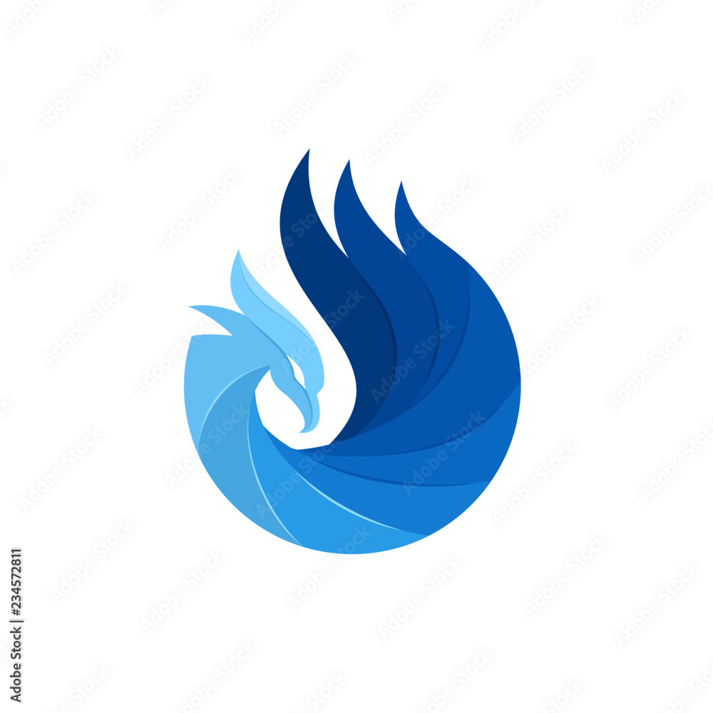 Luxury Phoenix Logo Template Luxury Phoenix Logo Template