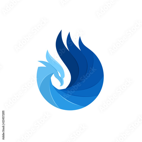 Luxury Phoenix Logo Template