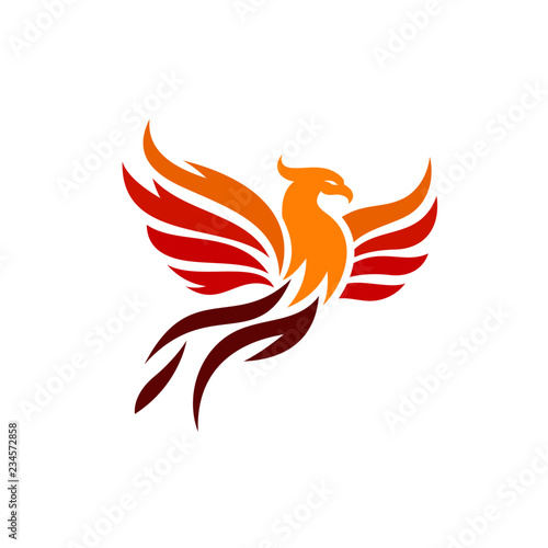 Luxury Phoenix Logo Template