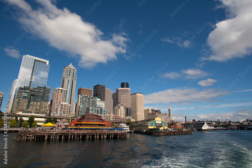 Fototapeta premium seattle skyline