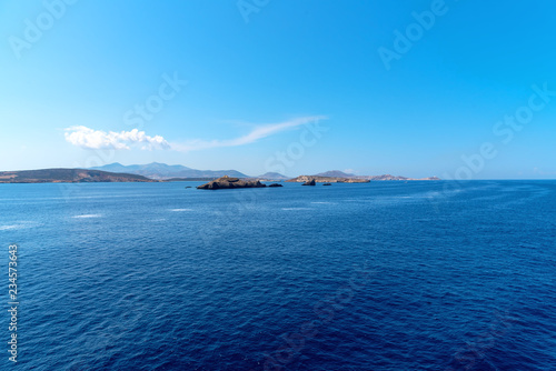 Parikia bay and harbor - Cyclades island - Aegean sea - Paroikia (Parikia) Paros - Greece