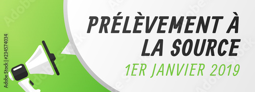 impôts - prélèvement à la source - janvier 2019