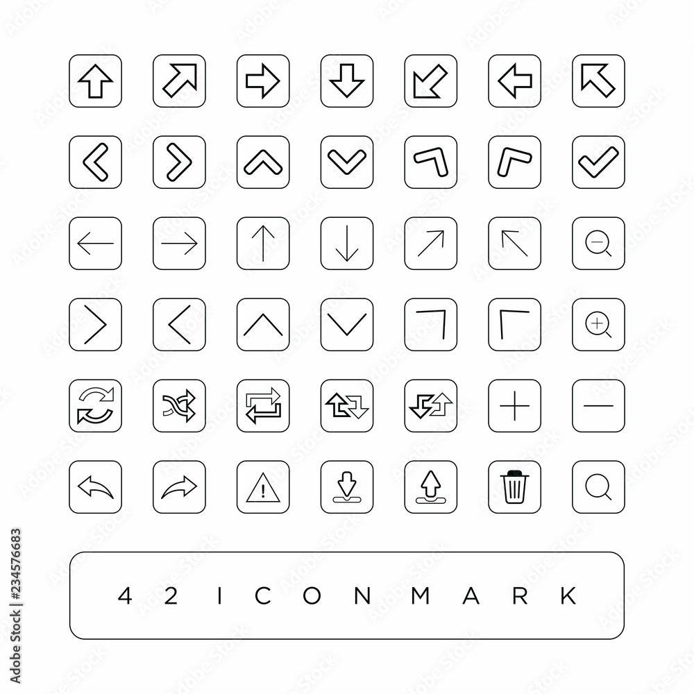 Universal Outline Icons For Web and Mobile Universal Outline Icons For Web and Mobile