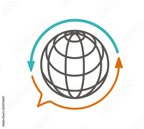 translation icon vector.