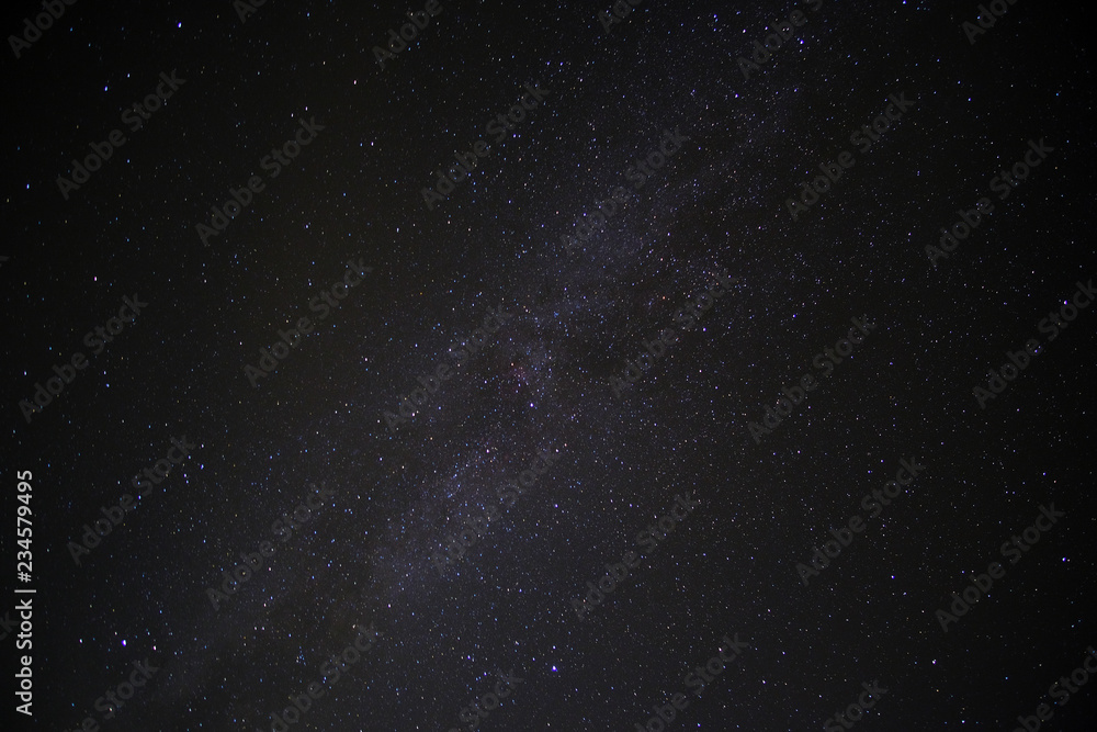 Fototapeta premium Milky Way at Walchensee