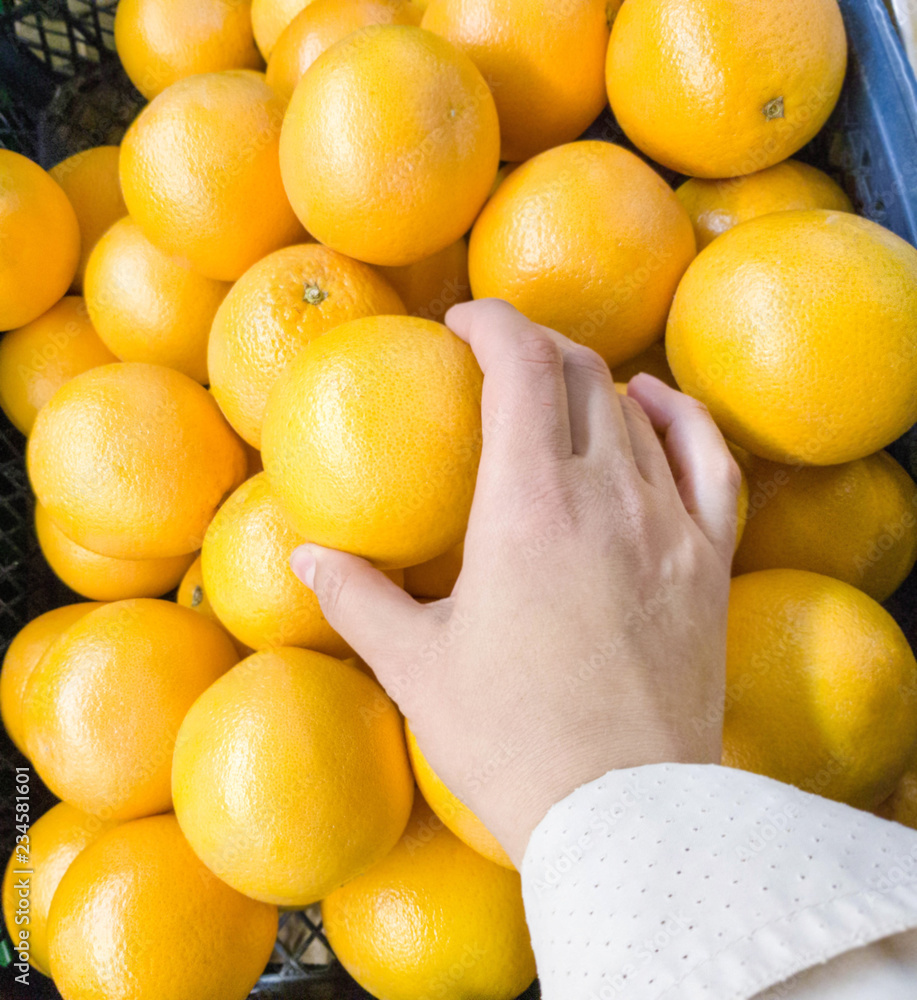 Fresh oranges background closeup Fresh oranges background closeup