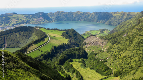 Lagoa em São Miguel (Açores)