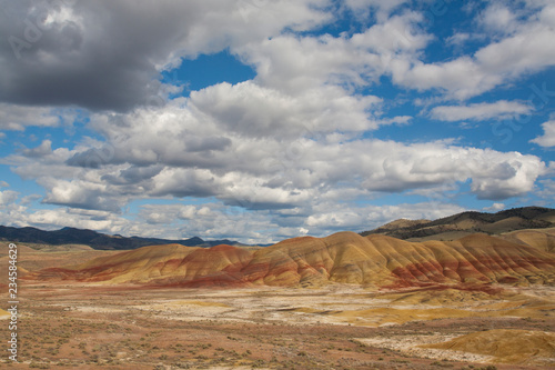 landscape of mountains