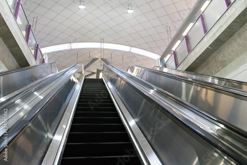 The escalator, clear moment. © littlekop