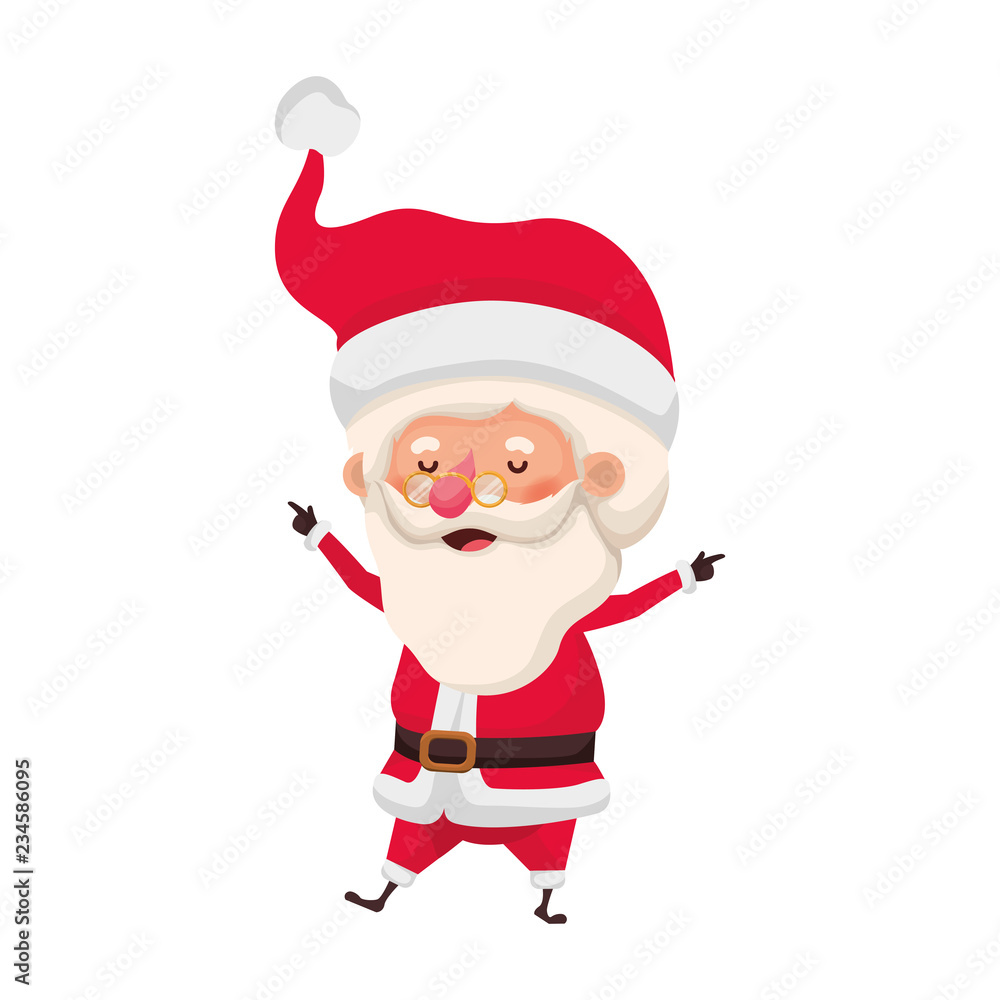 santa claus moving avatar character santa claus moving avatar character