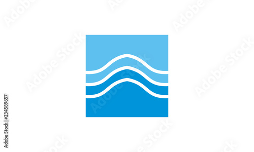 Blue wave logo