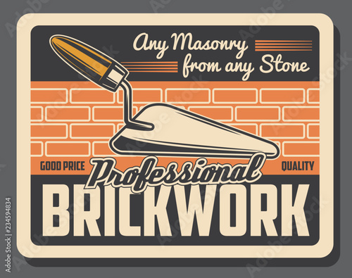 Painting works home renovation shop poster