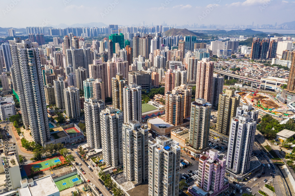 Obraz premium Hong Kong city