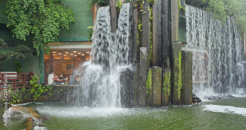 Chinese restaurant inside Chi Lin Nunnery