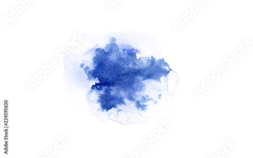 watercolor background blue
