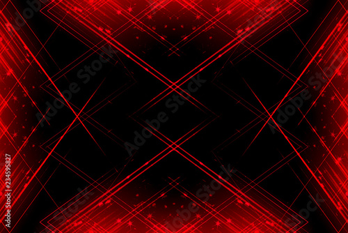 Red black shiny abstract ba...