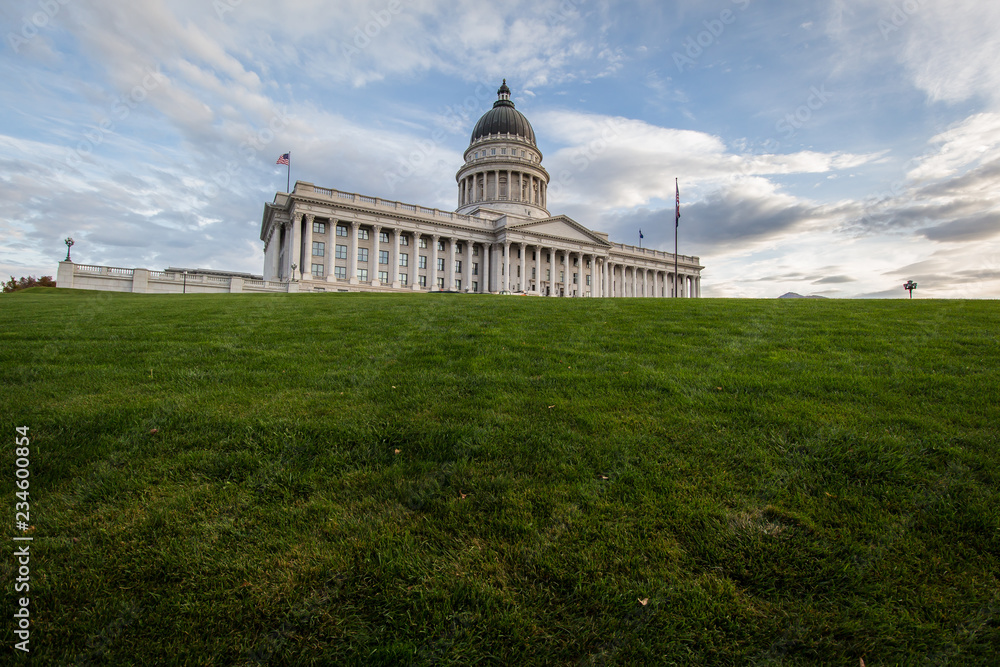 Exterior of Utah State Capitol Building