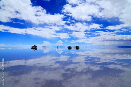 ウユニ塩湖、ボリビア、南米