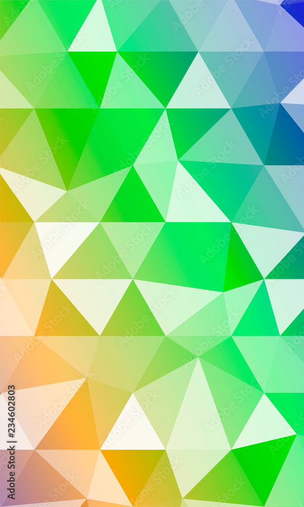 Color triangle Polygonal Background. Vector illustration