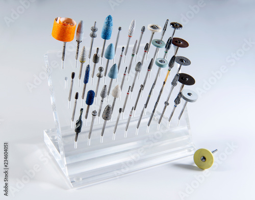 Foto Bohrständer Plexiglas klar