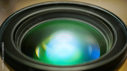 The front lens. Design ideas for photographic equipment.