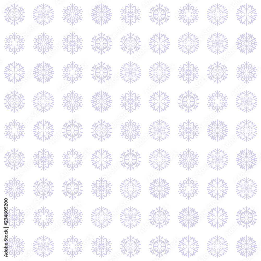 silver snowflakes. white winter background. vector seamless pattern. textile paint. repetitive background. fabric swatch. wrapping paper silver snowflakes. white winter background. vector seamless pattern. textile paint. repetitive background. fabric swatch. wrapping paper