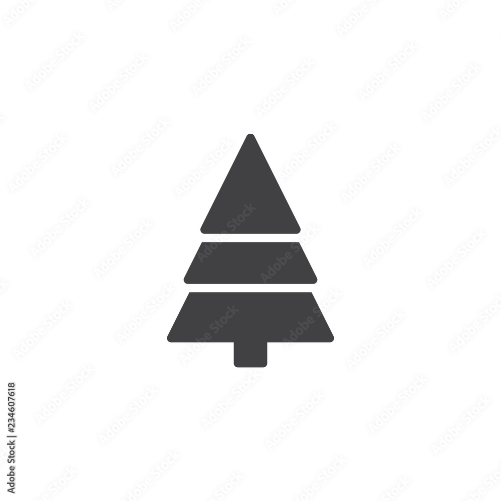 Fir tree vector icon. filled flat sign for mobile concept and web design. Coniferous forest simple solid icon. Symbol, logo illustration. Pixel perfect vector graphics Fir tree vector icon. filled flat sign for mobile concept and web design. Coniferous forest simple solid icon. Symbol, logo illustration. Pixel perfect vector graphics