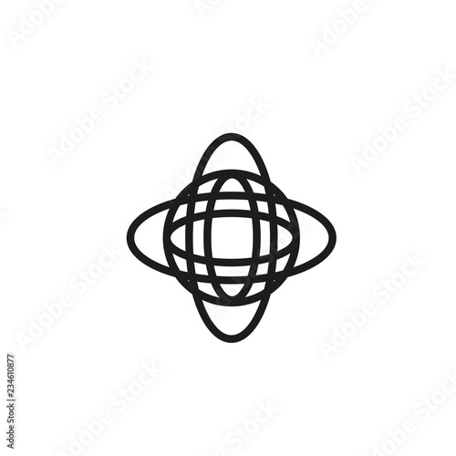 News network line icon. News, internet, social media. News concept. Vector illustration can be used for topics like TV channels, news broadcasting, social media