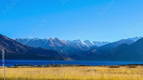 Time lapse at Pangong lake,Ladakh India
