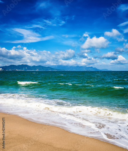  Scenic beautiful view of Nha Trang beach © Olga Khoroshunova