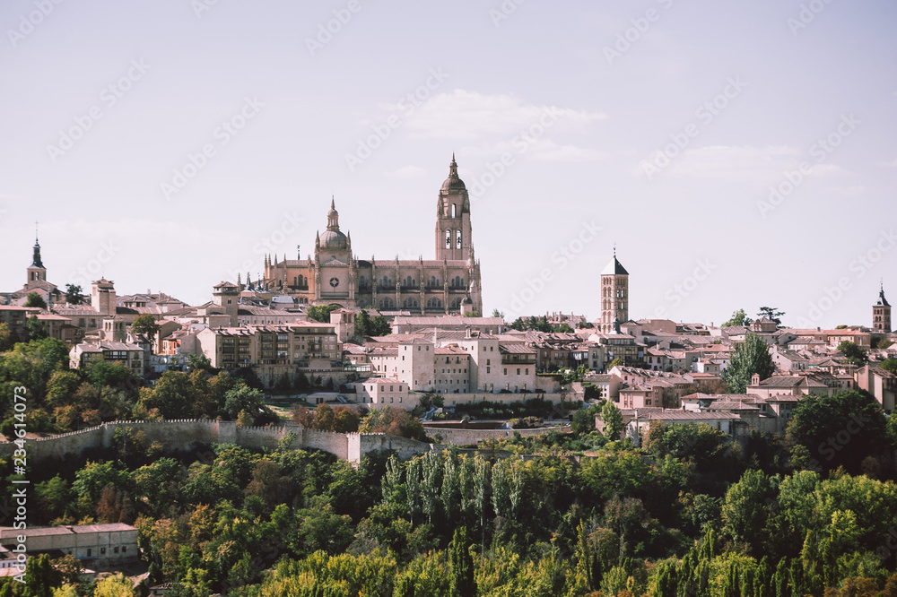 Vista de Segovia, Spain