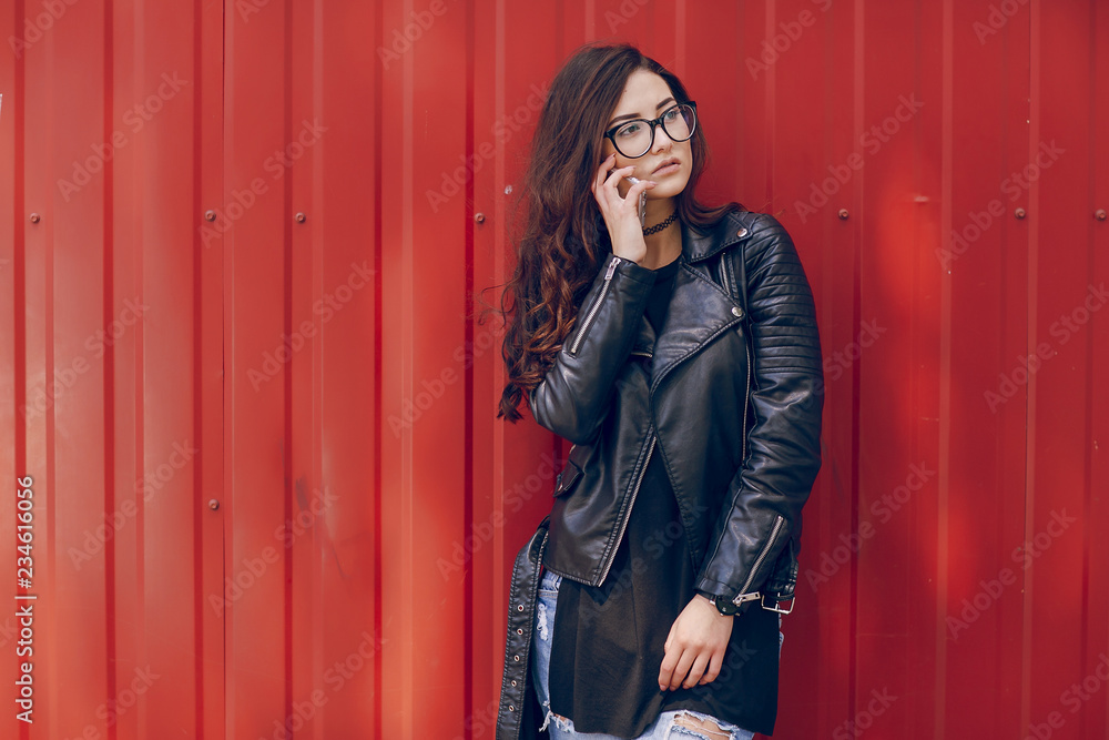 Fototapeta premium beautiful young model