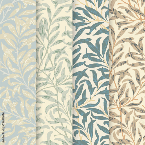 Willow Bough by William Morris (1834-1896). Original from the MET Museum. Digitally enhanced by rawpixel.