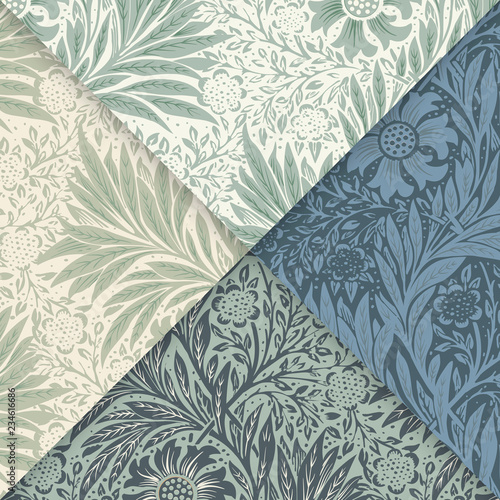 Marigold by William Morris (1834-1896). Original from The MET Museum. Digitally enhanced by rawpixel.