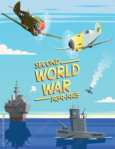 World War Two scene