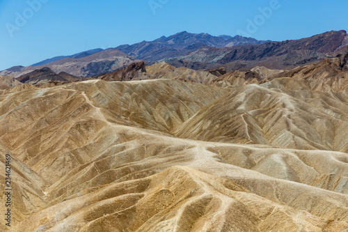 Zabriskie Point in Death Valley USA