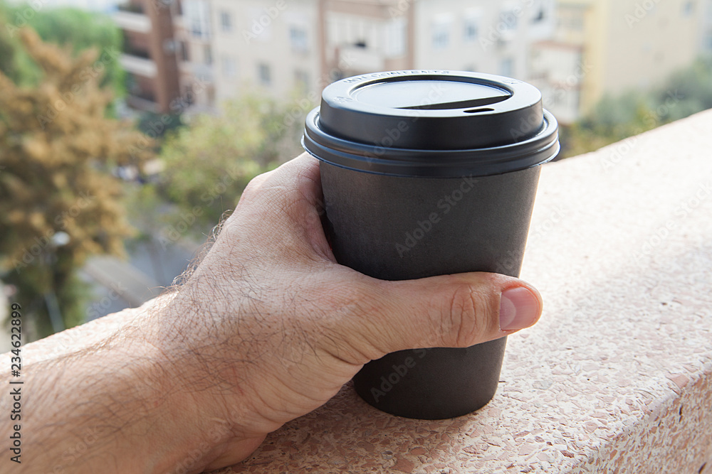 tek kullanımlık kahve bardağı Stock Photo | Adobe Stock