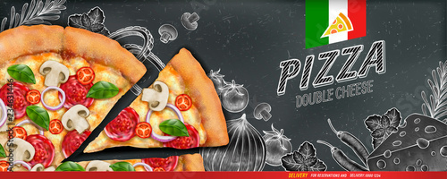 Pizza banner ads