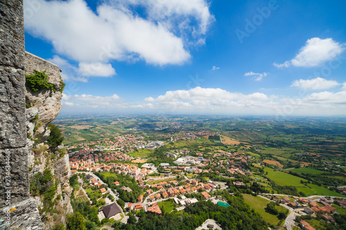 Beautiful view on San Marino village © OlgaKhorkova