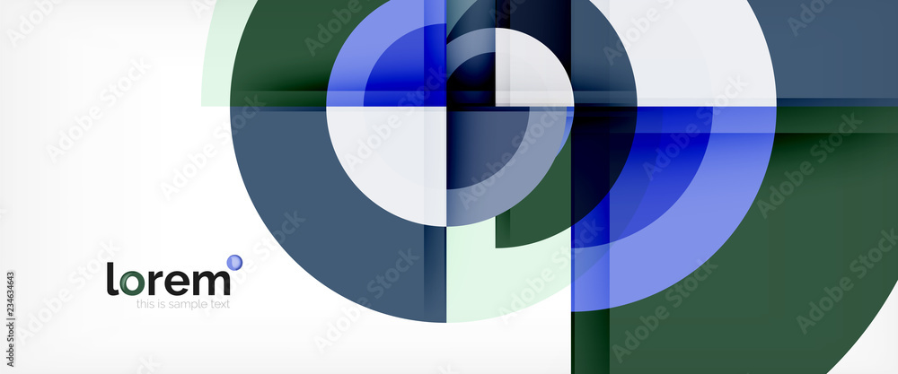 Multicolored round shapes abstract background Multicolored round shapes abstract background