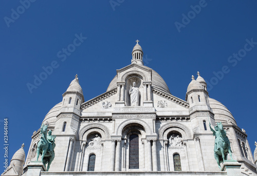 Sacre-Coeur Basilique in Montmartre Paris, France