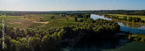 Aerial photography of Garonne © SpiritProd33