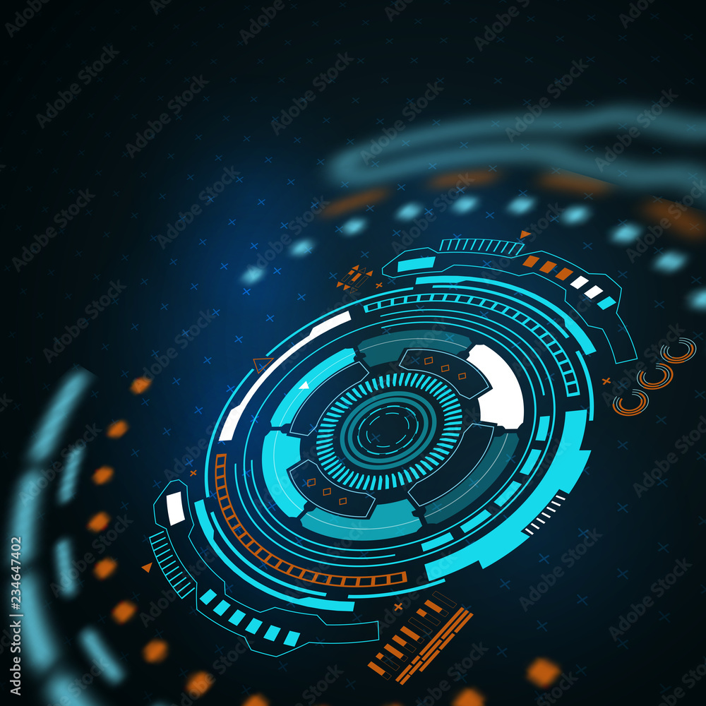 Sci fi futuristic user interface Sci fi futuristic user interface
