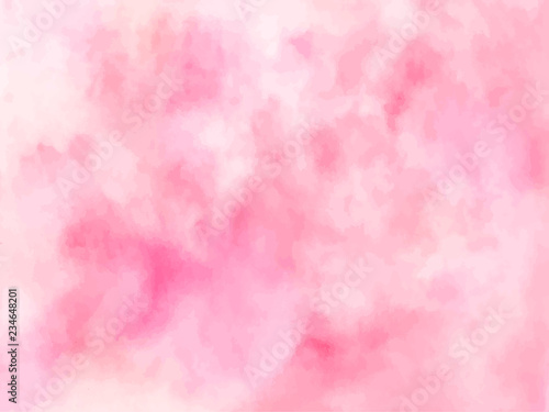 Colorful abstract vector background. Soft  watercolor stain. Wat