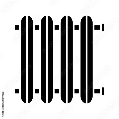 Radiator glyph icon