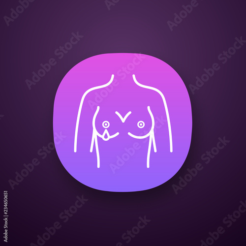 Nipple discharge app icon