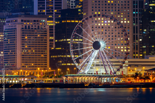 Photography Observation Wheel in Hong Kong.