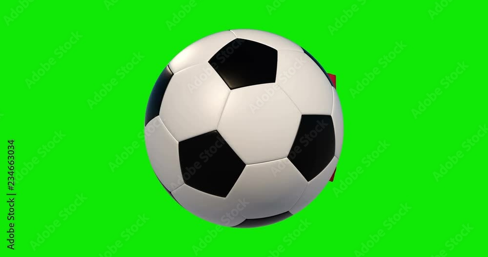 France flag, France football. rotating loop soccer ball with flag. green screen.chroma key.Sport news.football match.translation for tv. .Object of advertising. 4k. looping 3d animation France flag, France football. rotating loop soccer ball with flag. green screen.chroma key.Sport news.football match.translation for tv. .Object of advertising. 4k. looping 3d animation