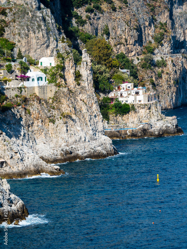 View of Furire at Amalfi, Unesco World Heritage Site,, Costiera Amalfitana, Sorrento Peninsula, Amalfi Coast, Campania, Italy photo